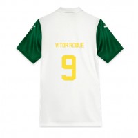 Camisa de Futebol Palmeiras Vitor Roque #9 Equipamento Secundário 2025-26 Manga Curta